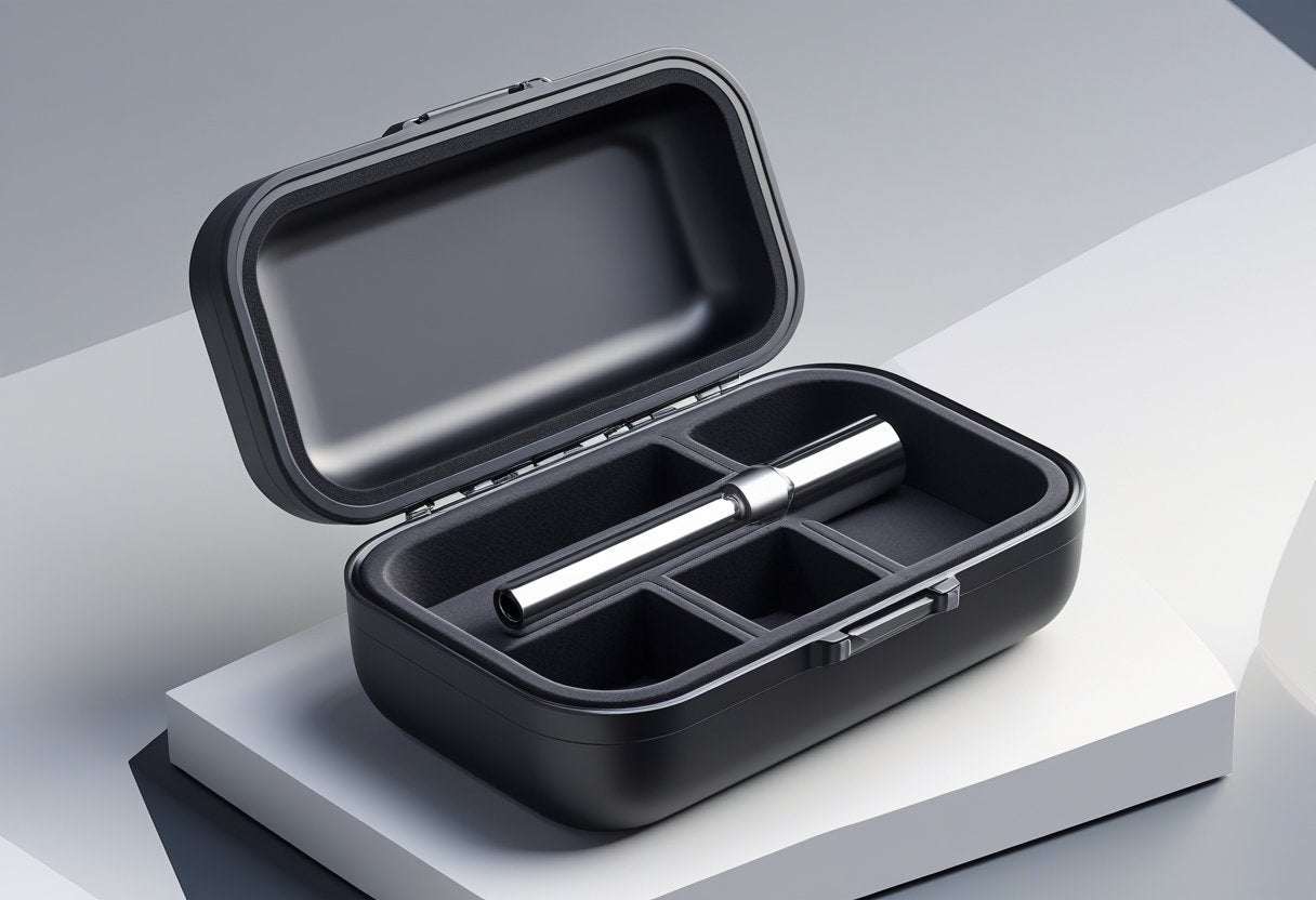 Odor-Proof Chillum Storage Case for Discreet and Secure Transport