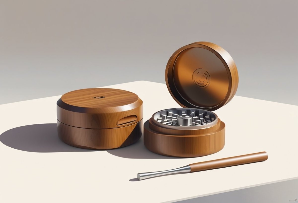 Smell Proof Dugout with Grinder for Discreet and Convenient Use - Willem David Products