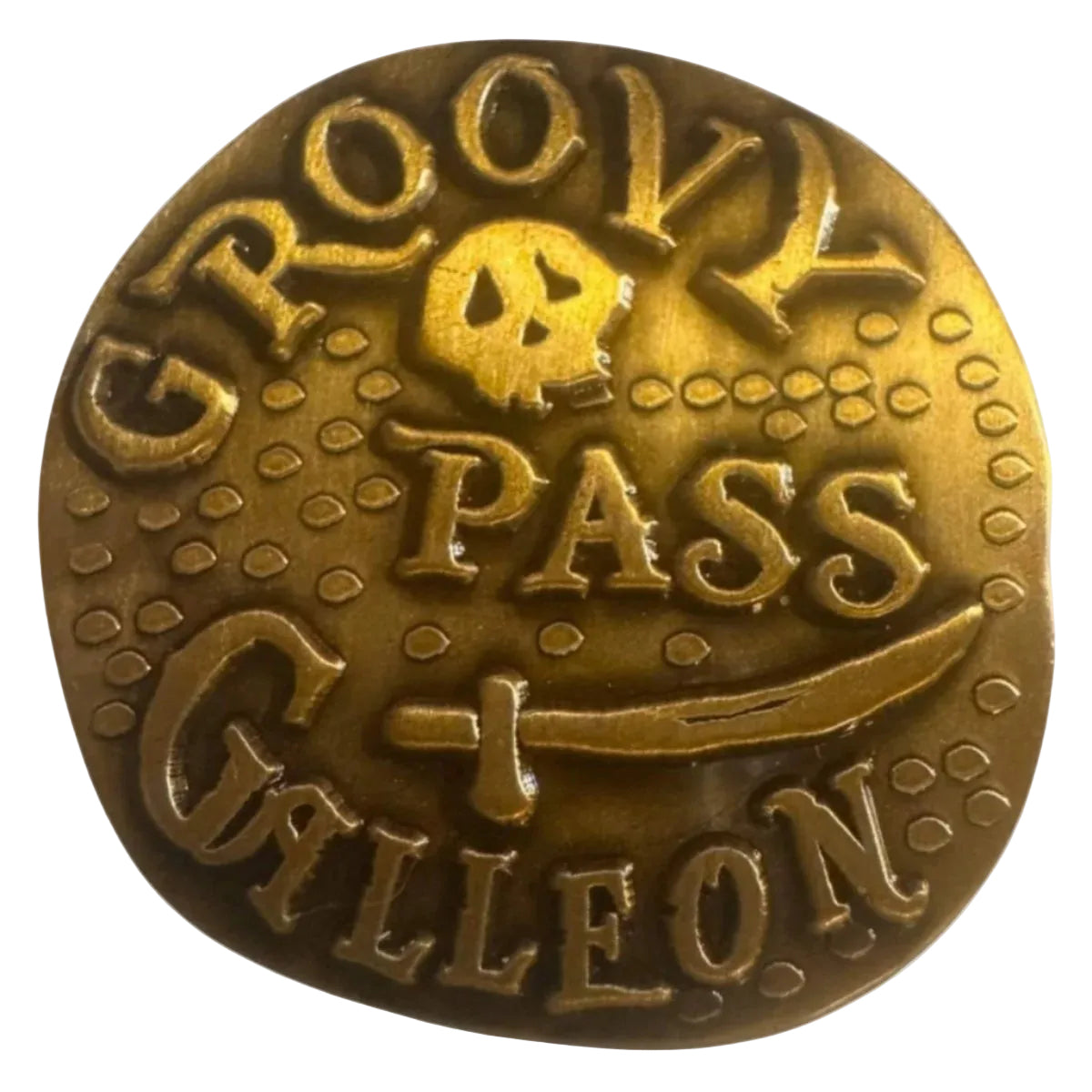 Groovy Galleon Coin - PUFF IT / PASS Challenge - Willem David Products