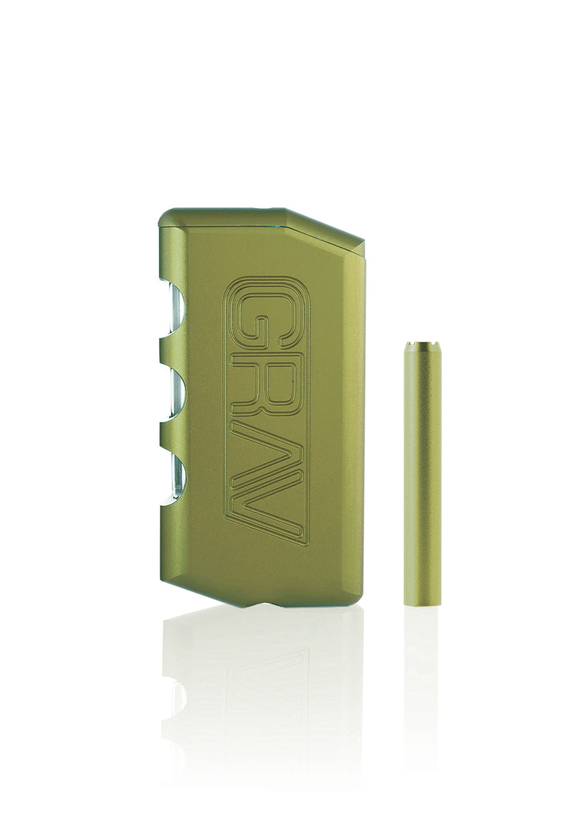 GRAV Aluminum Dugout w/ Taster & Carry Case - Portable Smoking Accessory