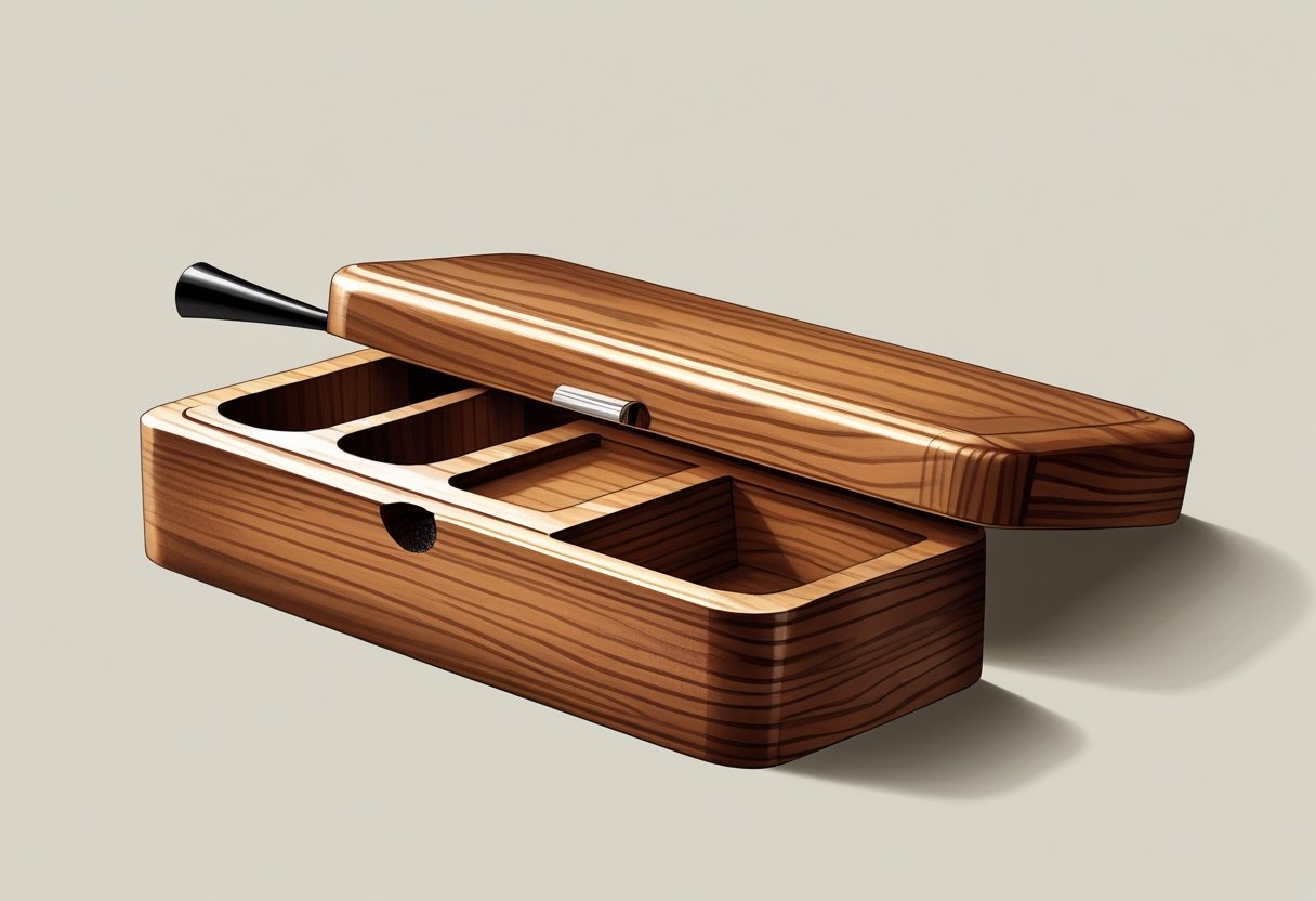Dugout Pipe With Hidden Storage Efficiently Combining Function and Discretion