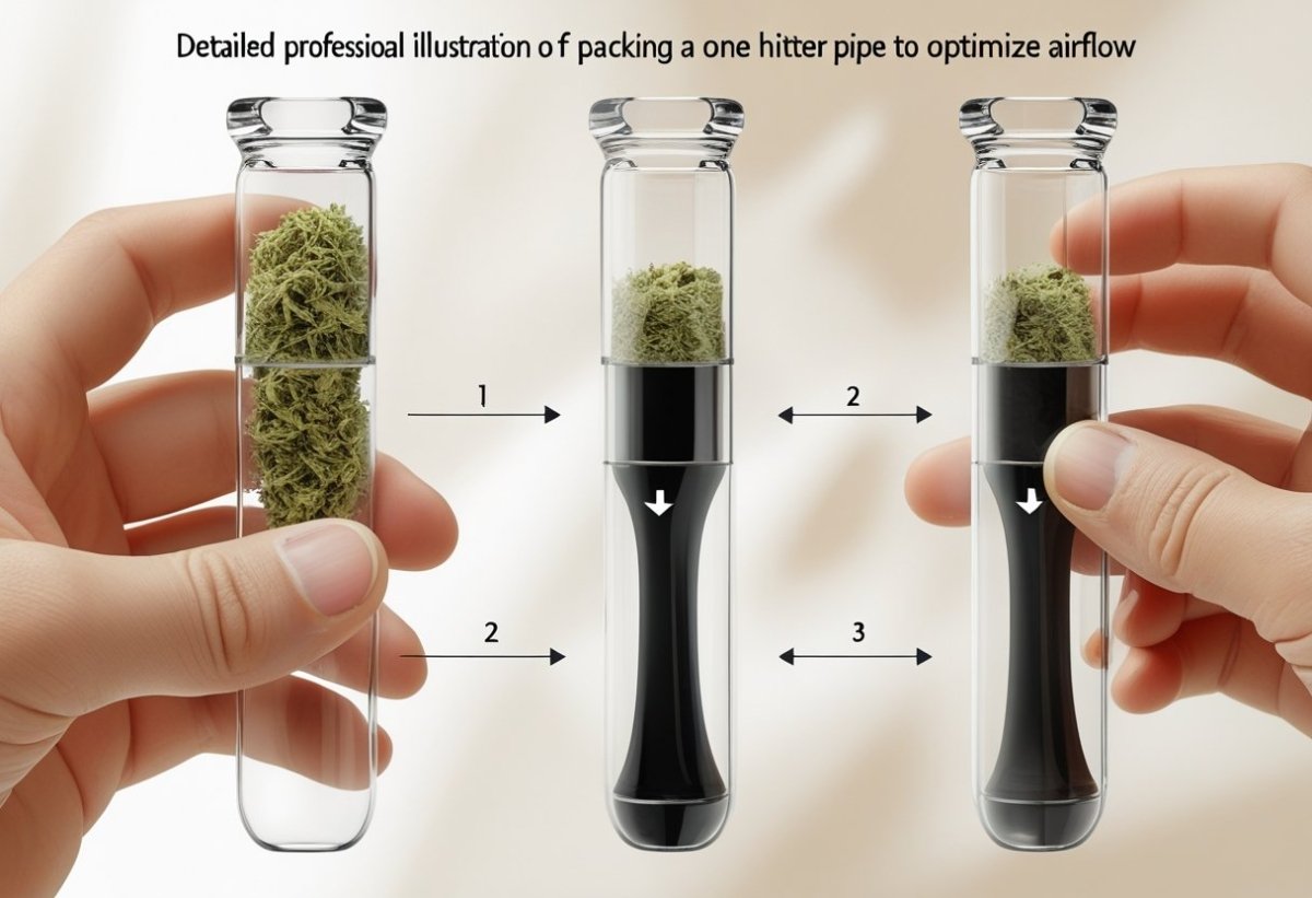 How to Pack a One Hitter for Airflow Efficiently and Cleanly - Willem David Products