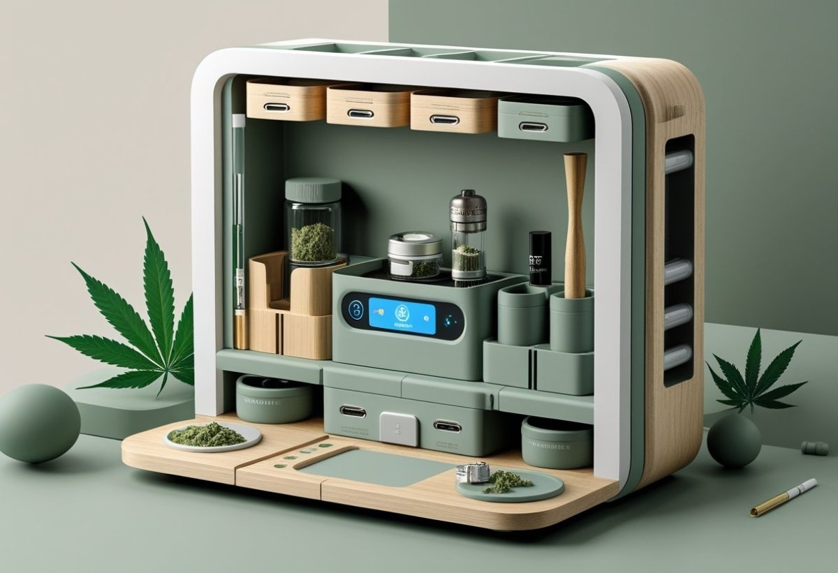 Smart Storage for Cannabis Tools: Efficient Solutions for Organization and Safety - Willem David Products