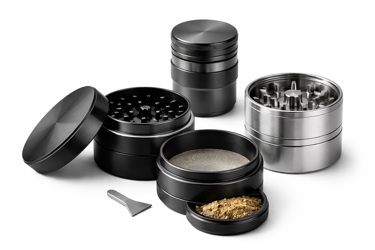 Premium Herb Grinders & Flower Mills