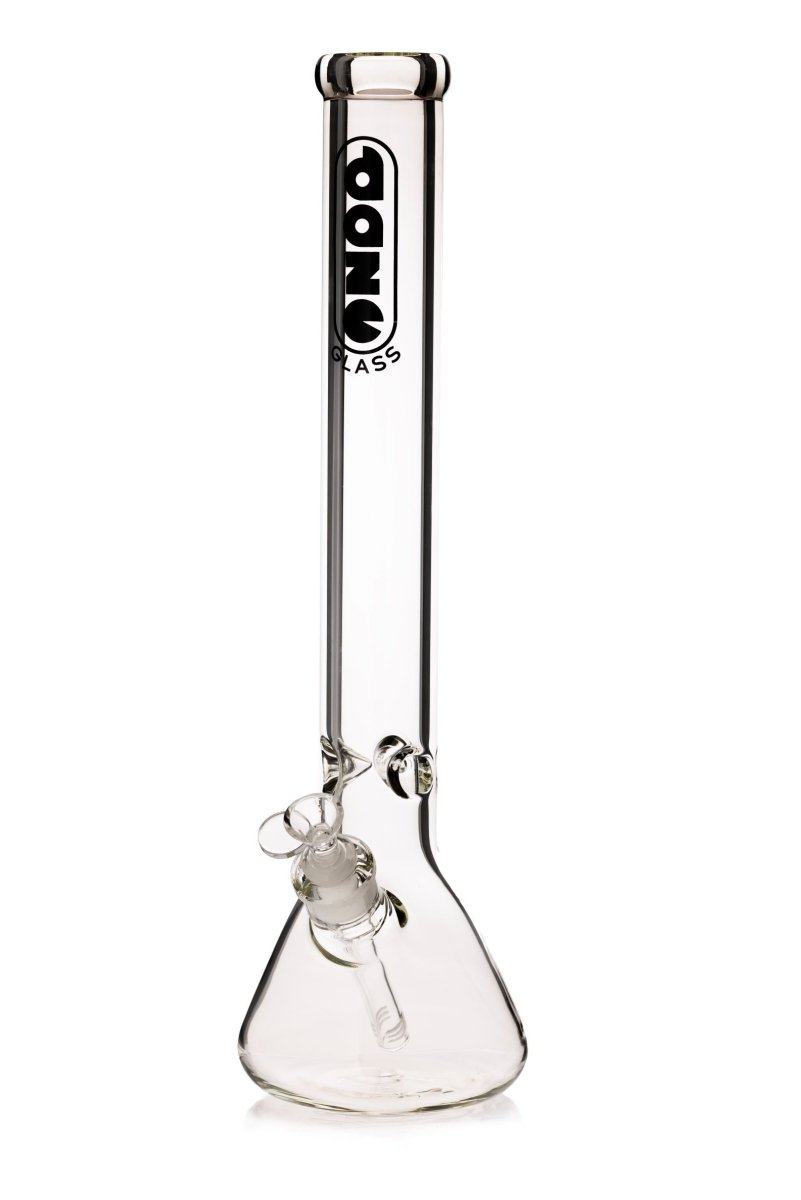 Daze Glass - 18 Inch Massive Clear Glass Water Pipe - Willem David Products