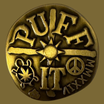 Groovy Galleon Coin - PUFF IT Willem David Products