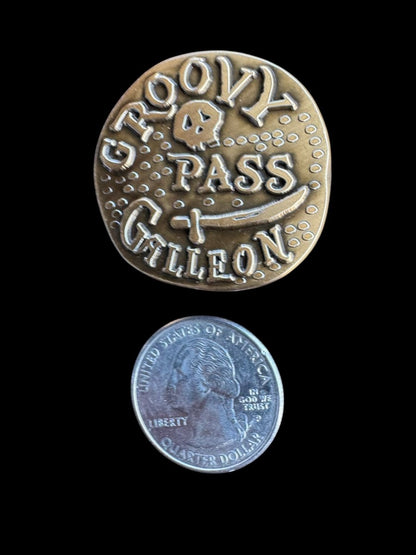 Groovy Galleon Coin - Puff IT - PASS Willem David Products