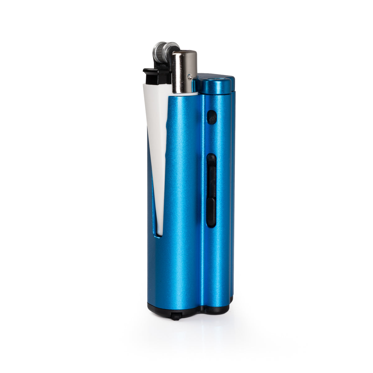 Pearl dugout in blue, angled detail