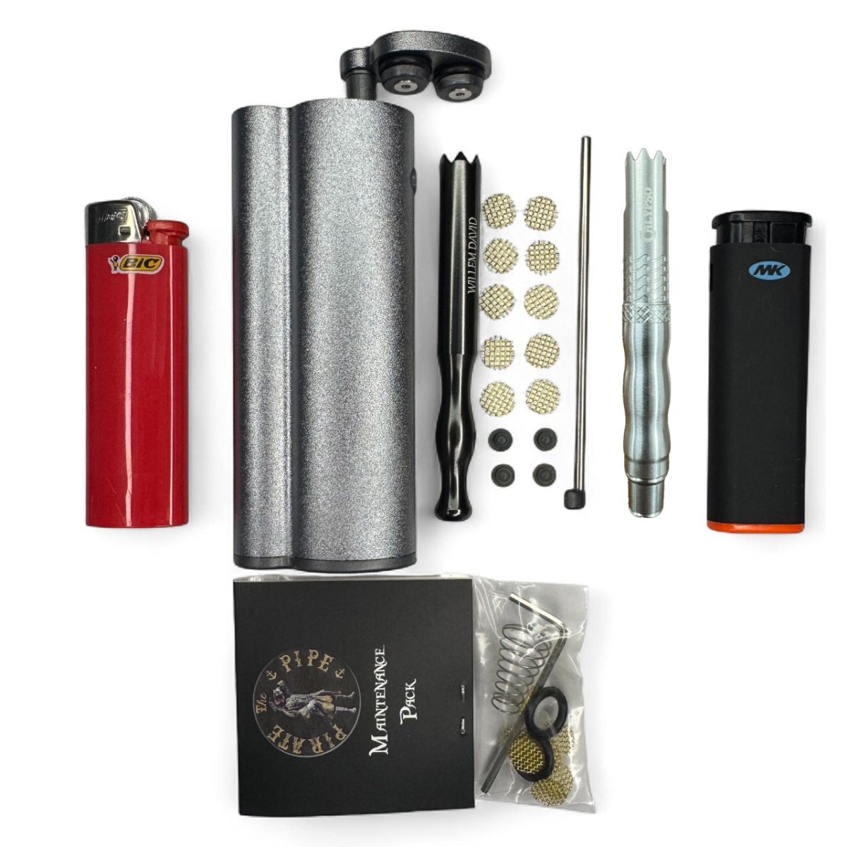 The PIRATE PIPE Chillum Dugout - Willem David Products