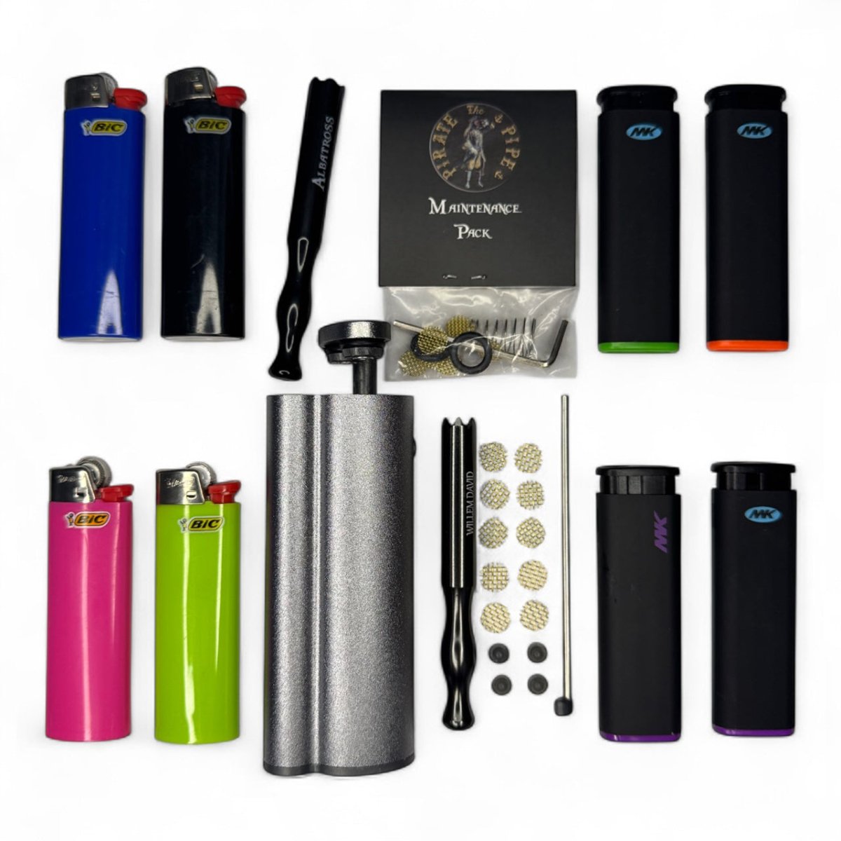 The PIRATE PIPE Chillum Dugout - Willem David Products